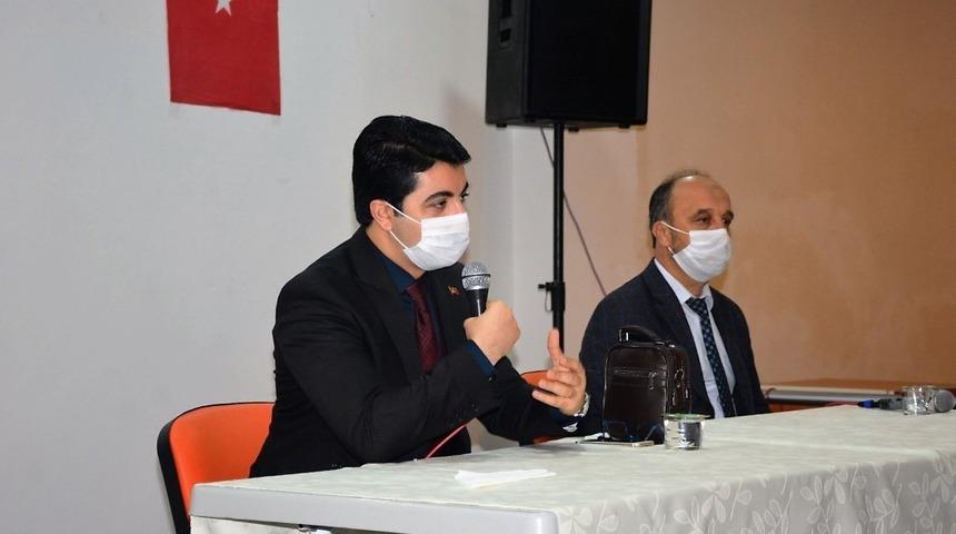 Kaymakam Kaya din g&ouml;revlileriyle toplantı yaptı