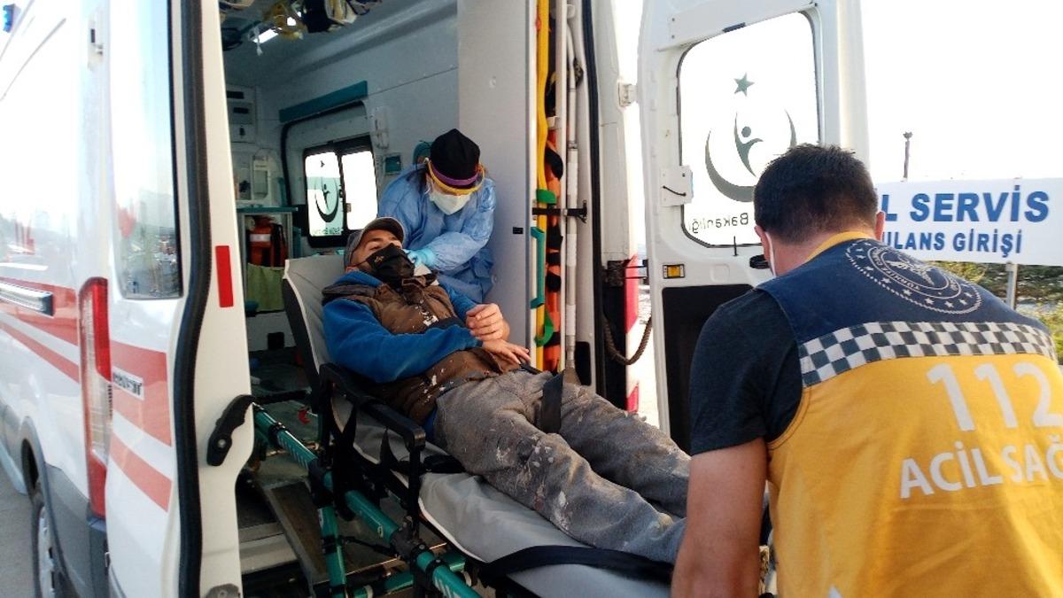 Tekirdağ&rsquo;da trafik kazası: 1 yaralı