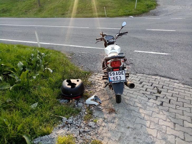 Tekirdağ’da trafik kazası: 1 yaralı G3