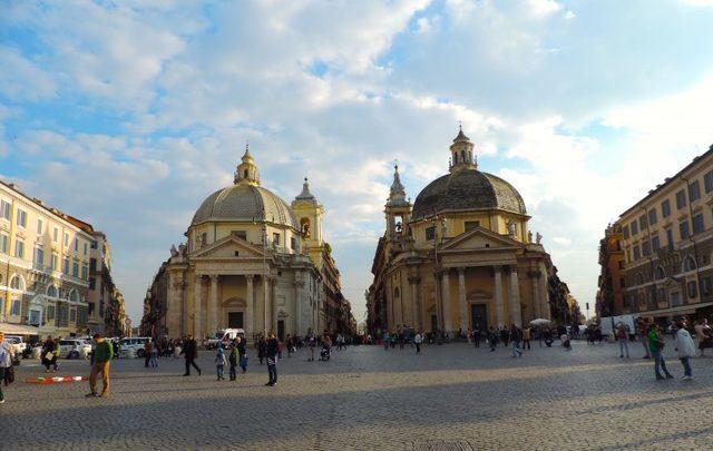 Sokakları Dondurma Külahı Kokan Şehir Roma 5