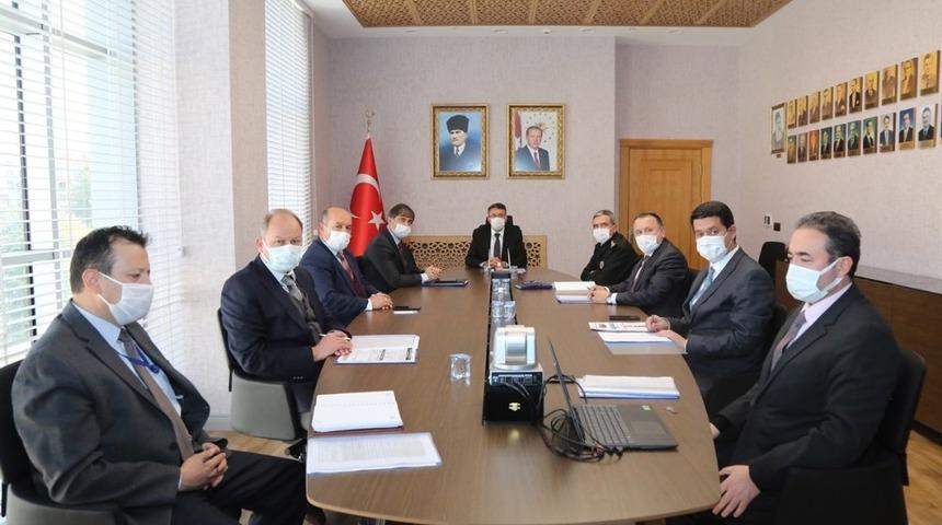 K&uuml;tahya&rsquo;da Covid-19 tedbirleri değerlendirildi