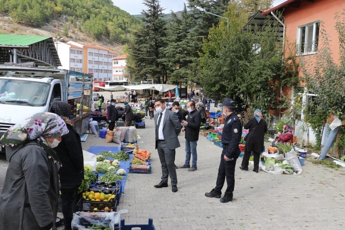 Şaphane&rsquo;de pazar denetimleri sıkılaştırıldı