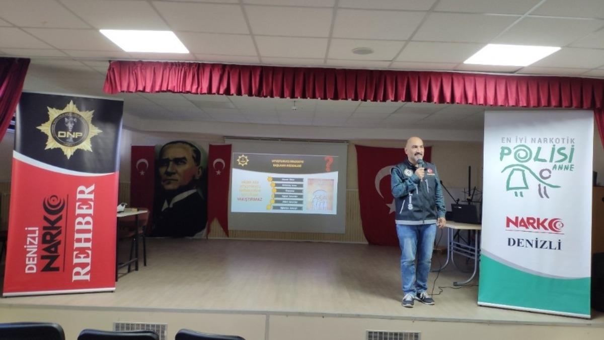 Denizli&rsquo;de 727 anne uyuşturucu ve bağımlılığa karşı bilin&ccedil;lendirildi