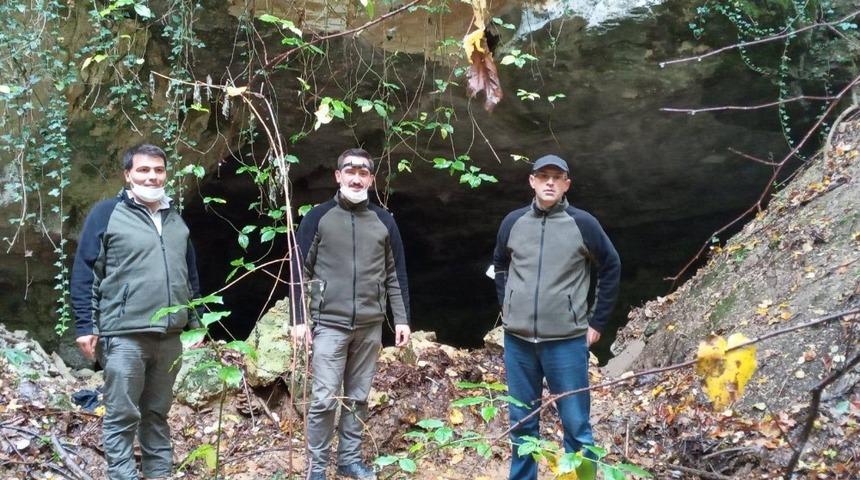 Domuzdere Mağarası'nı keşfettiler! İ&ccedil;i sarkıtlarla kaplı