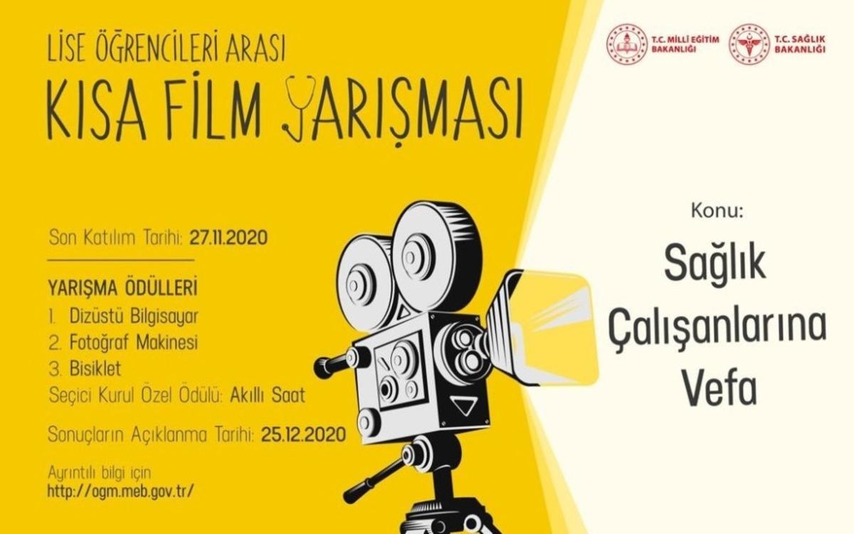 &Ouml;ğrenciler sağlık &ccedil;alışanlarına destek i&ccedil;in yarışacak
