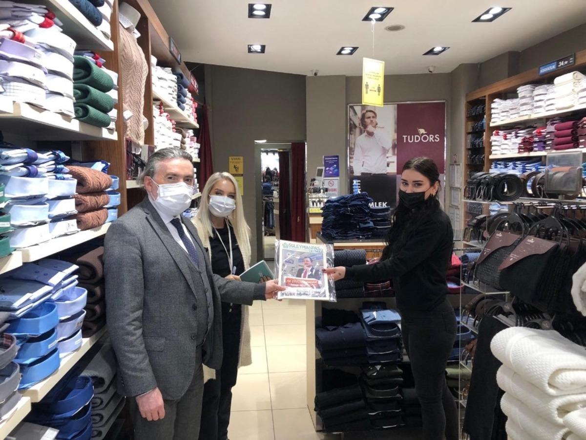 G&ouml;n&uuml;l El&ccedil;ileri salgın d&ouml;neminde de esnafın yanında