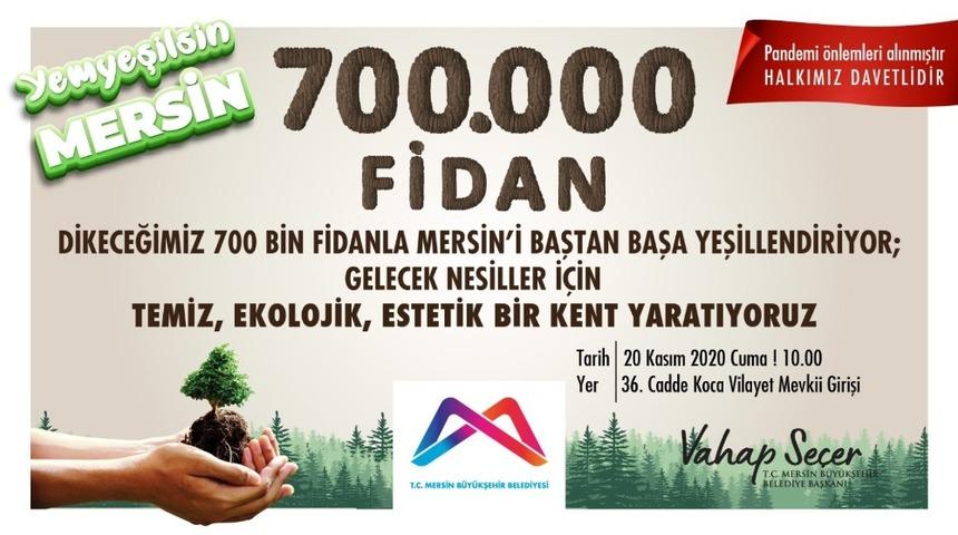 ’Yeşil Mersin’ projesi başlıyor