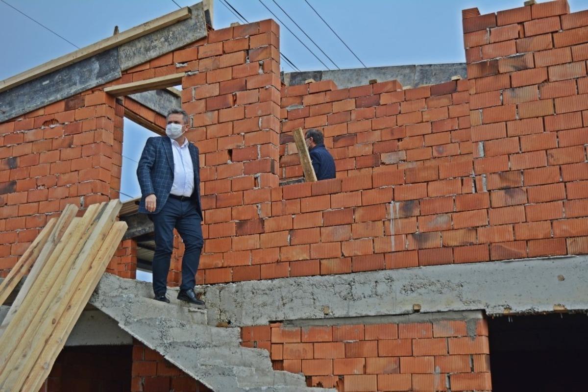 Başkan Koloğlu &ccedil;alışmaları inceledi