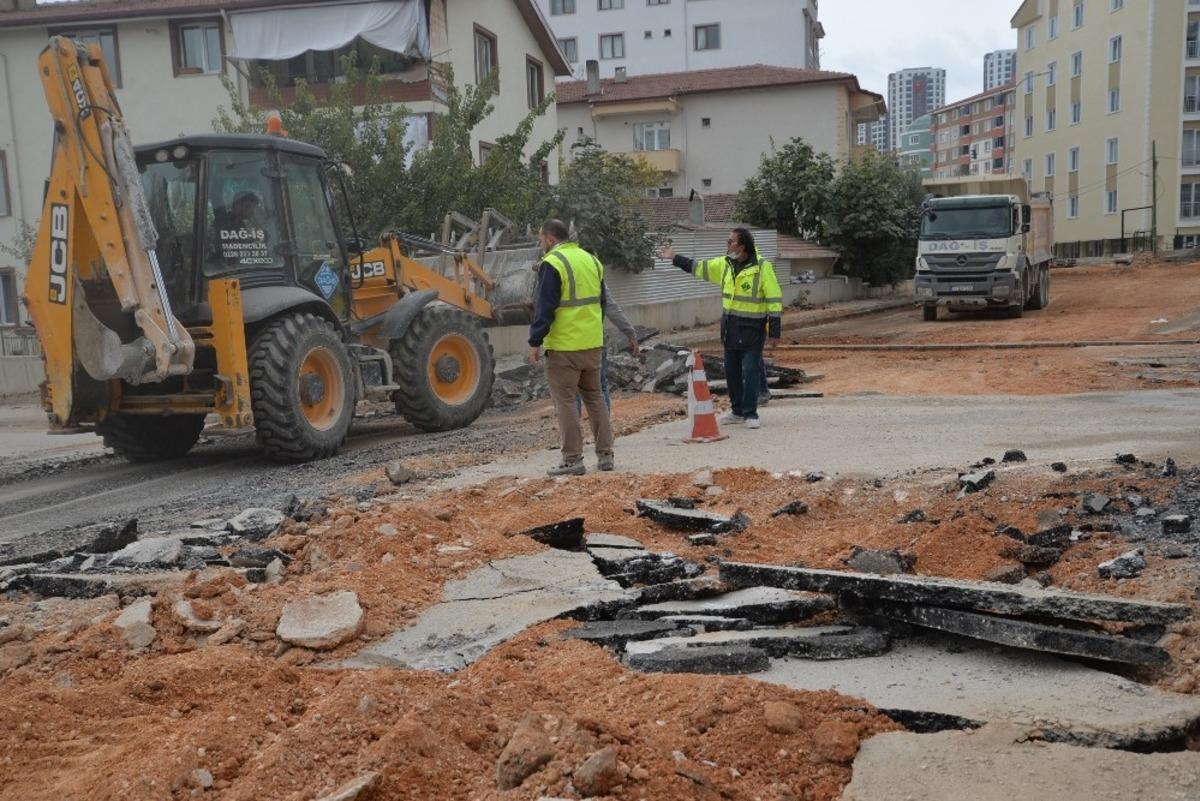 Kapalı pazar &ouml;n&uuml;nde artık su baskınları yaşanmayacak