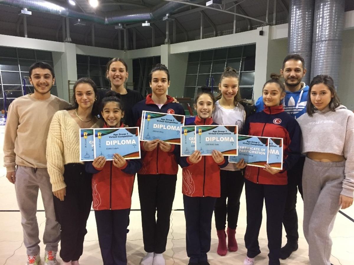 Başarılı cimnastik&ccedil;iler belgelendi