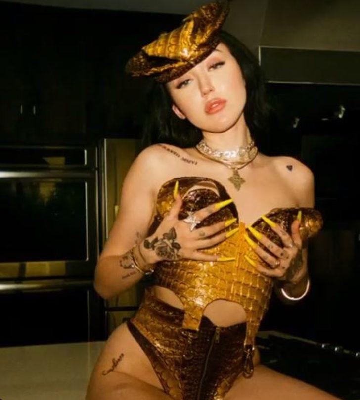 Miley Cyrus'un kardeşi Noah Cyrus paylaşımlarıyla olay oldu! Ablasını geçti G1