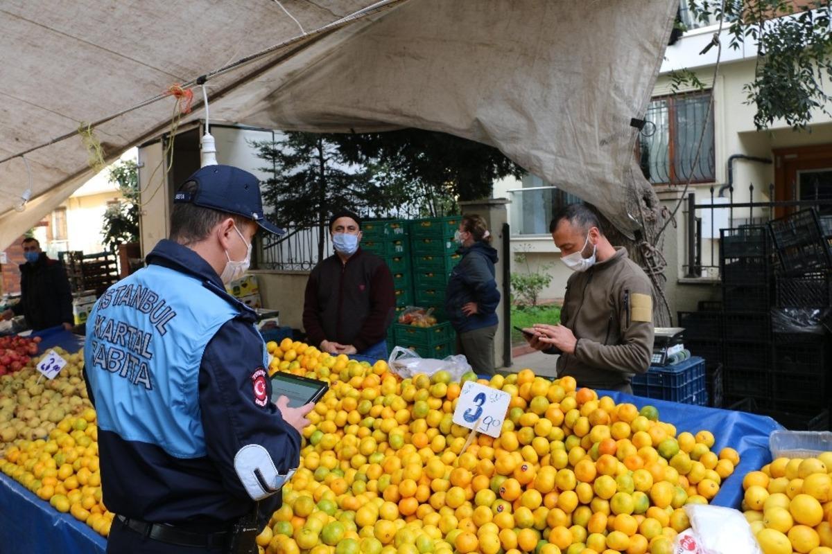 Kartal&rsquo;da HES kodu olmayan pazarcı satış yapamıyor