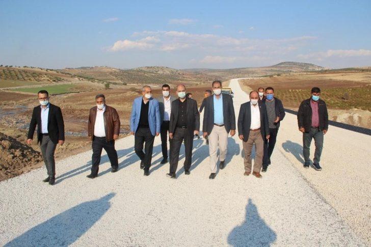 Nurdağı- Musabeyli- Kilis Karayolu’na asfalt dökülüyor G1