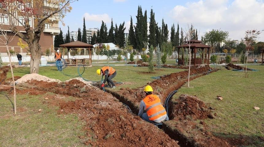 Haliliye&rsquo;de parklara g&uuml;venlik kameraları kuruluyor