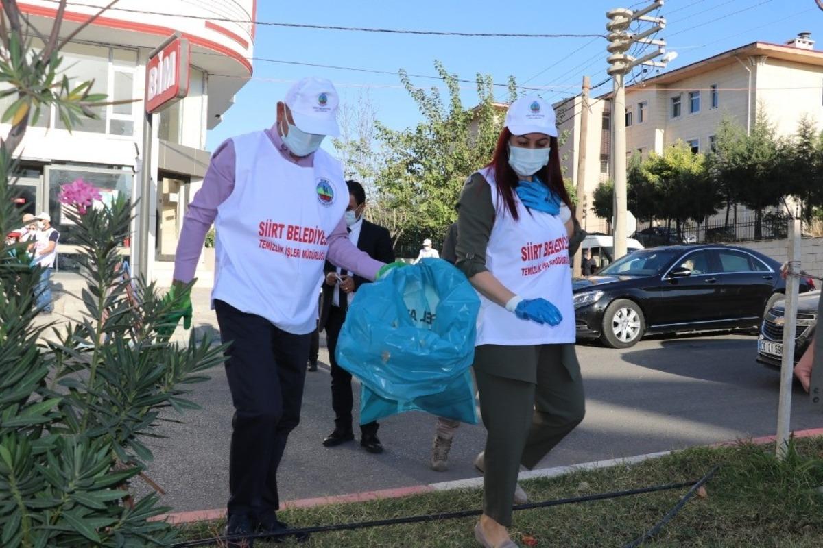 Siirt&rsquo;te temizlik kampanyası başlatıldı
