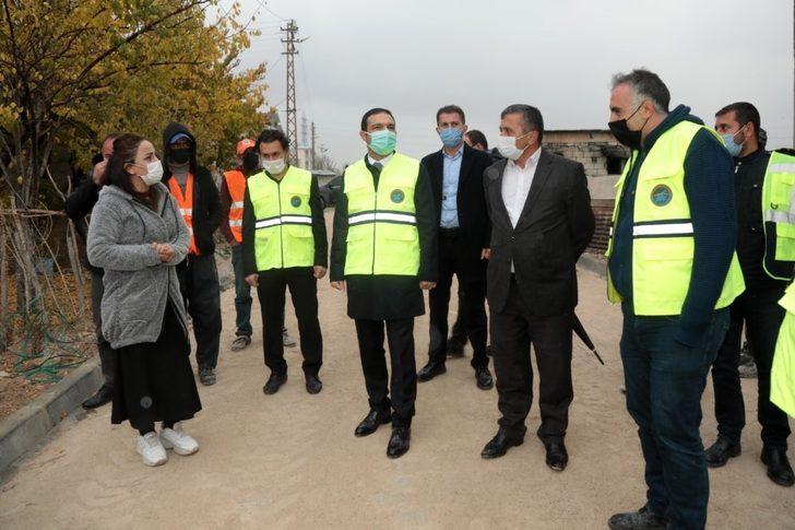 Başkan Vekili Aslan belediye çalışmalarını inceledi G4