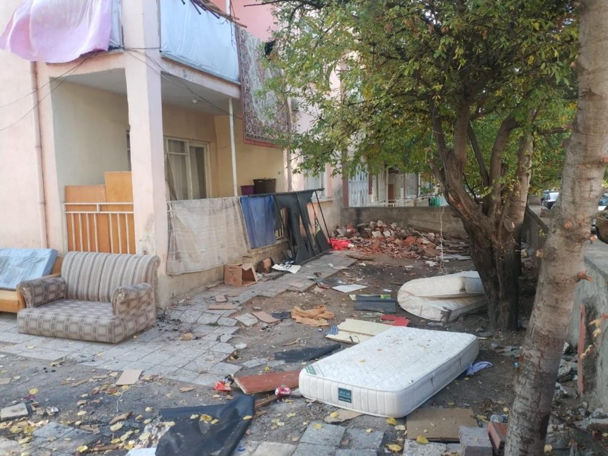 Şehrin g&ouml;beğinde tepki &ccedil;eken g&ouml;r&uuml;nt&uuml;ler