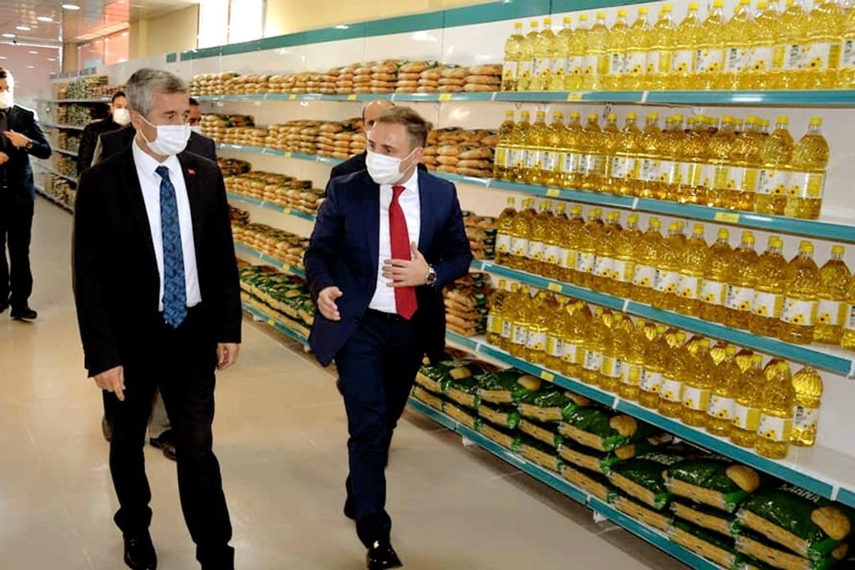 Başkan Tahmazoğlu&rsquo;ndan Kaymakam Mutlu&rsquo;ya Ziyaret