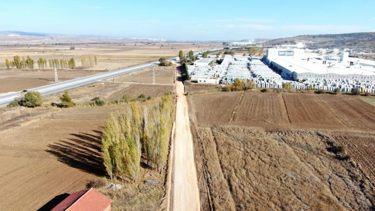 İn&ouml;n&uuml; Yukarı Ilıca Havuzlar yolunun 2&rsquo;nci etabı tamamlandı