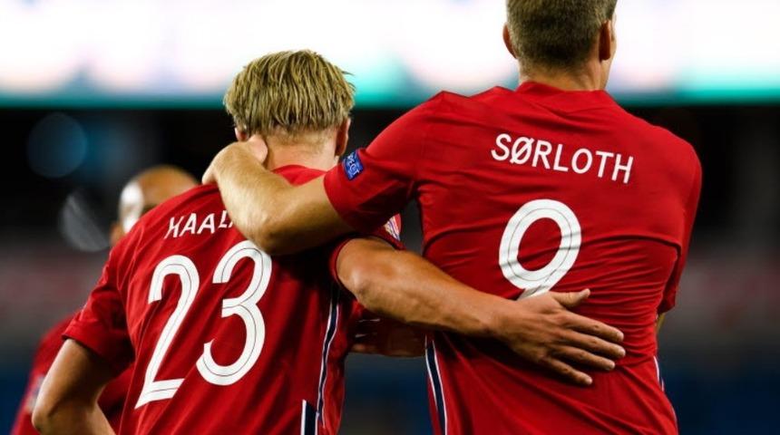 Erling Haaland ve Alexander Sörloth ülkelerini karıştırdılar