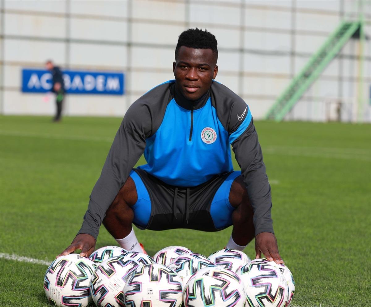 &Ccedil;aykur Rizesporlu Godfred Donsah: "Kendimi burada evimde hissediyorum"