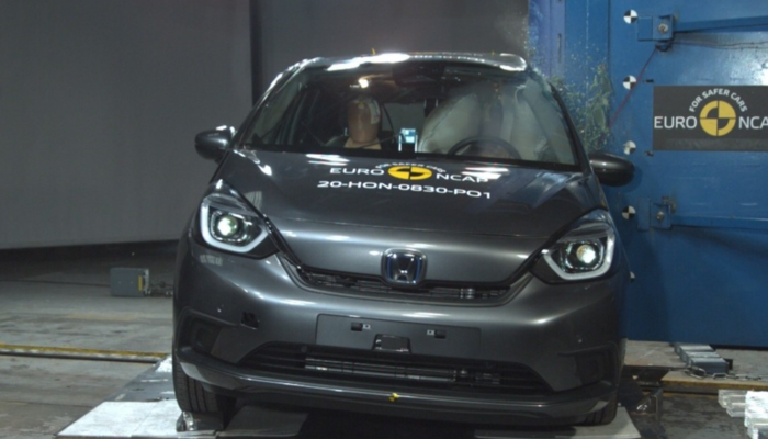 Honda Jazz e:HEV Euro NCAP çarpışma testinden 5 yıldız aldı