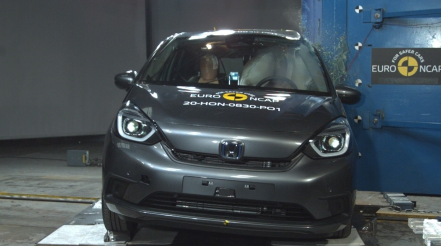 Honda Jazz e:HEV Euro NCAP &ccedil;arpışma testinden 5 yıldız aldı