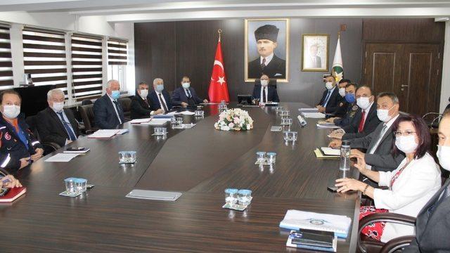 Zonguldak’ta güvenlik ve asayiş toplantısı yapıldı