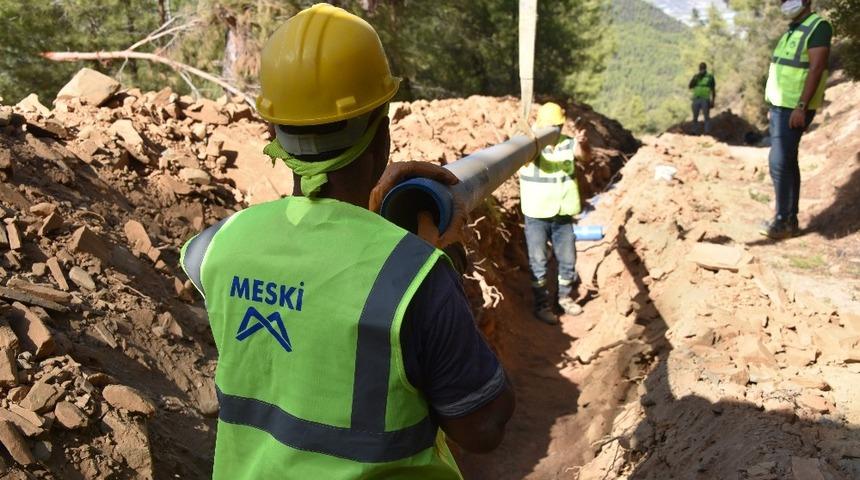 &Ccedil;amlıpınaralanı Mahallesinin i&ccedil;mesuyu sorunu &ccedil;&ouml;z&uuml;l&uuml;yor