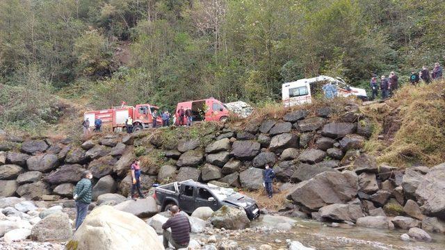 Rize’de trafik kazası: 1 ölü