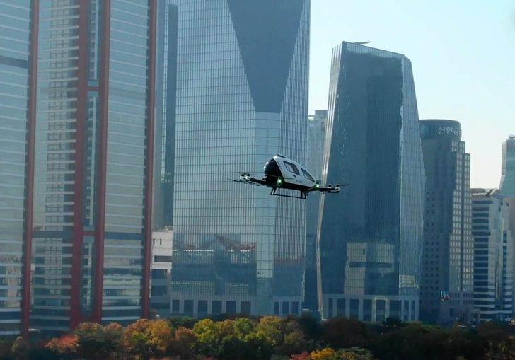 Drone taksi Güney Kore’nin başkenti Seul’da ilk uçuşunu gerçekleştirdi G3
