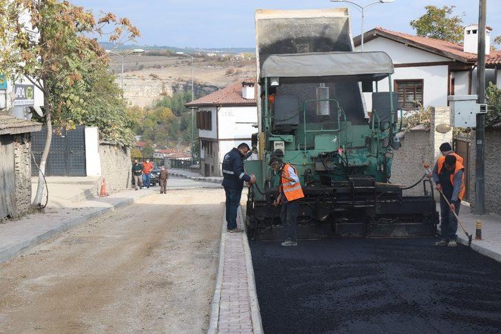 Safranbolu Belediyesi 24 bin ton sıcak asfalt serdi G2