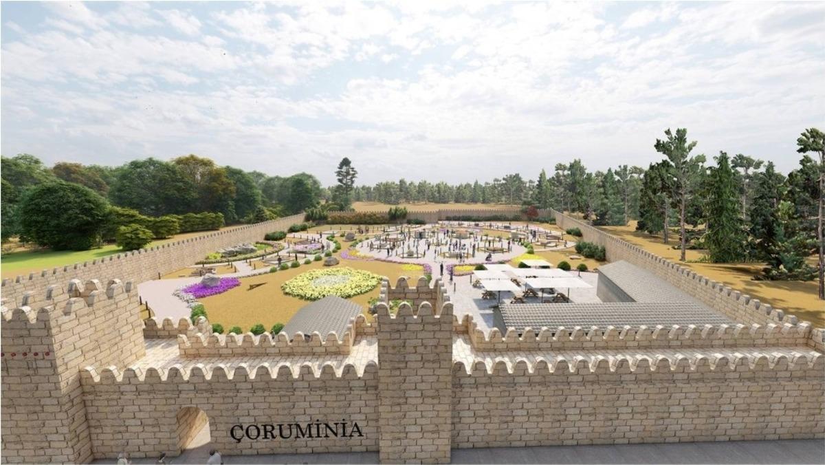 &Ccedil;oruminia&rsquo;nın surları y&uuml;kseliyor