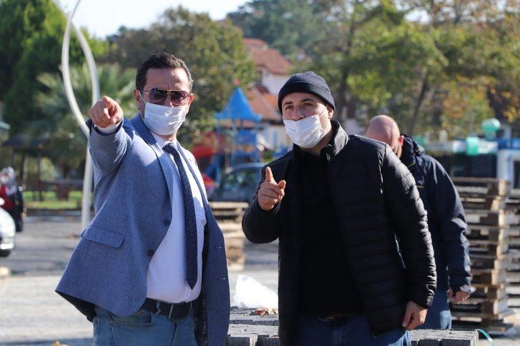 Başkan Yanmaz sahadaki çalışmaları denetliyor G3