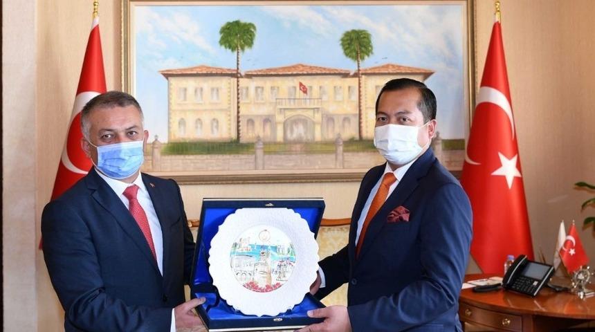 Vali Yazıcı: " Aşı çalışmaları tamamlanıp bu salgın sürecini atlatarak misafirlerimizi  ağırlamaya devam edeceğiz."