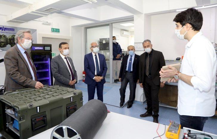 ERÜ Rektörü Çalış, ASPİLSAN’ı Ziyaret Etti G2