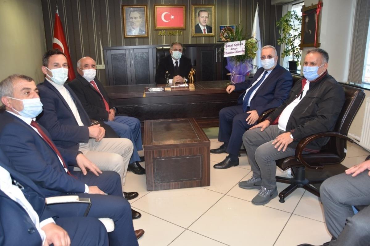 Bozkurt, kooperatif y&ouml;neticileri ile muhtarları ağırladı