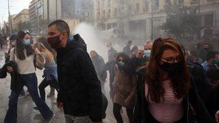 Yunanistan'da '17 Kasım' protestolarına polis müdahalesi