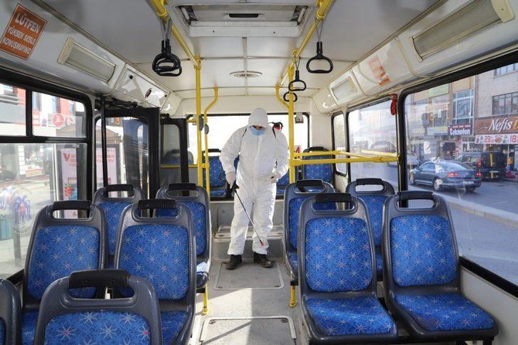 Erzincan’da vatandaşların yoğun olarak kullandığı alanlar dezenfekte edildi G1