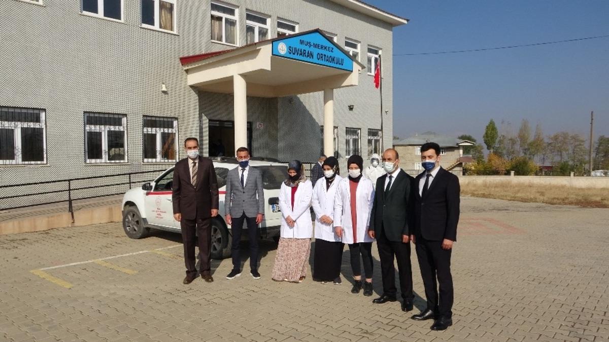 (&Ouml;zel) Muş&rsquo;taki okullar &ldquo;Mobil Temizlik Ekibiyle&rdquo; temizleniyor