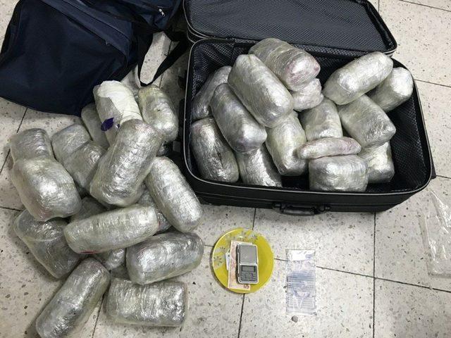 Gaziantep’te 20 kilo uyuşturucu ele geçirildi