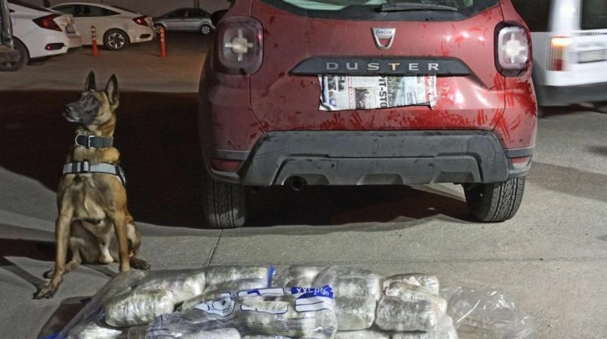 Gaziantep&rsquo;te 20 kilo uyuşturucu ele ge&ccedil;irildi
