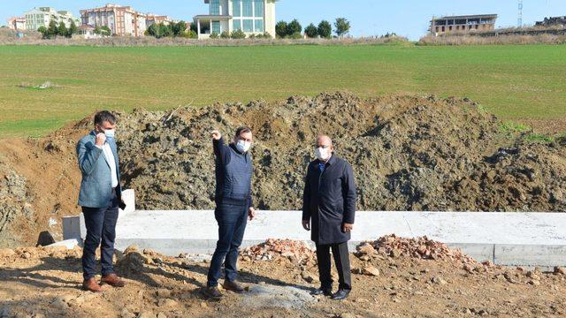 Şehrin iki yakası menfezlerle birleşiyor