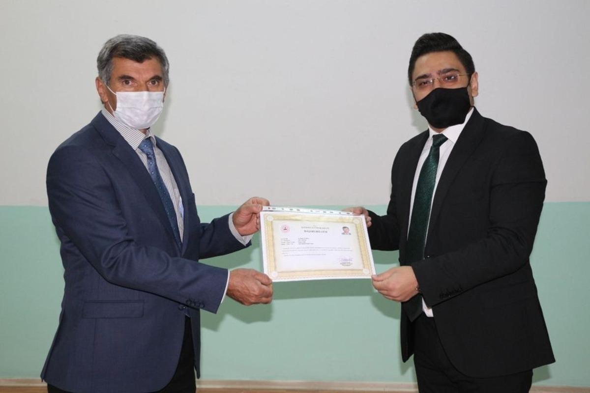 M&uuml;ft&uuml;l&uuml;k personeline Korona vir&uuml;s ile m&uuml;cadelede başarı belgesi