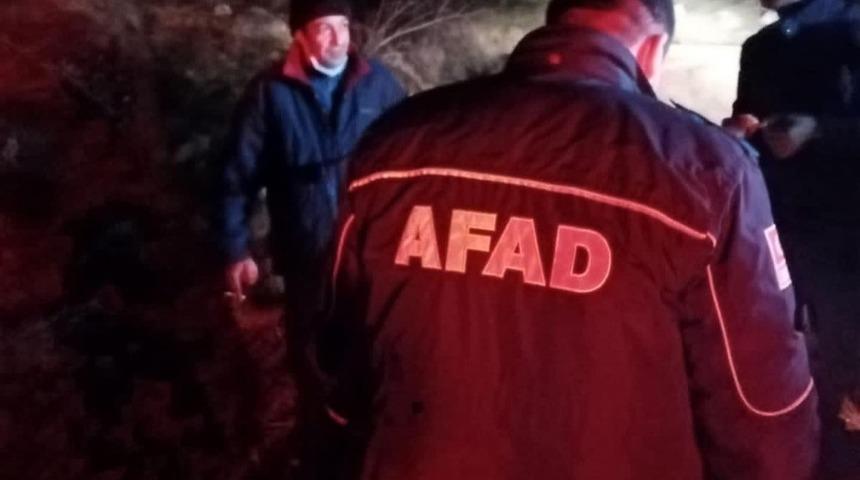 Mantar toplamak i&ccedil;in gittiği ormanda kaybolan vatandaş bulundu