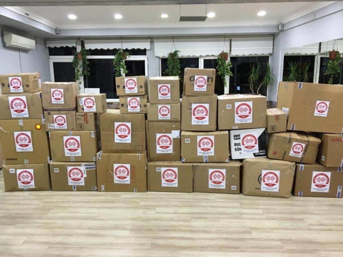 Zonguldak&rsquo;tan İzmir&rsquo;e yardım desteği