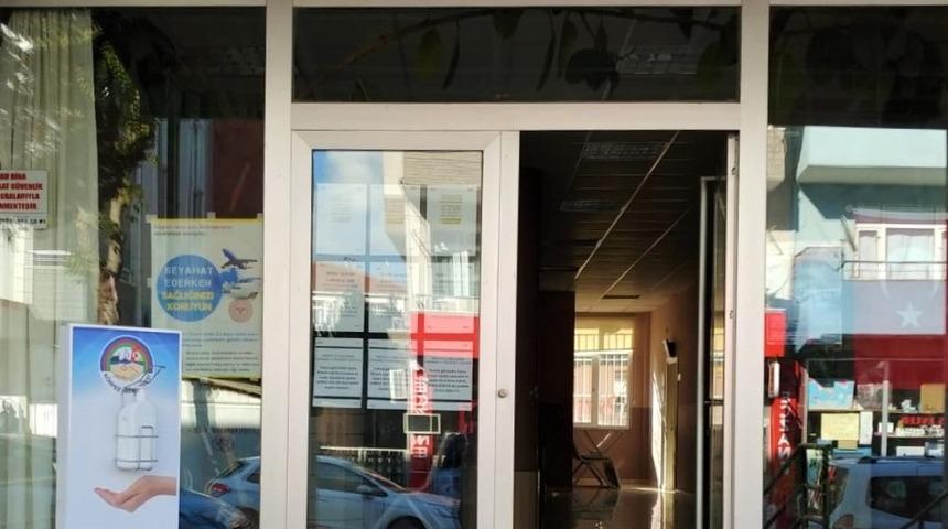 K&ouml;rfez&rsquo;de Sağlık Ocaklarına dezenfektan &uuml;nitesi