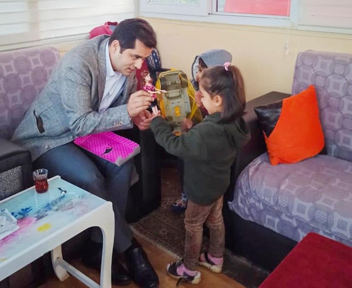 Silvan Kaymakamı &Ccedil;elik mahalle ziyaretlerine devam ediyor