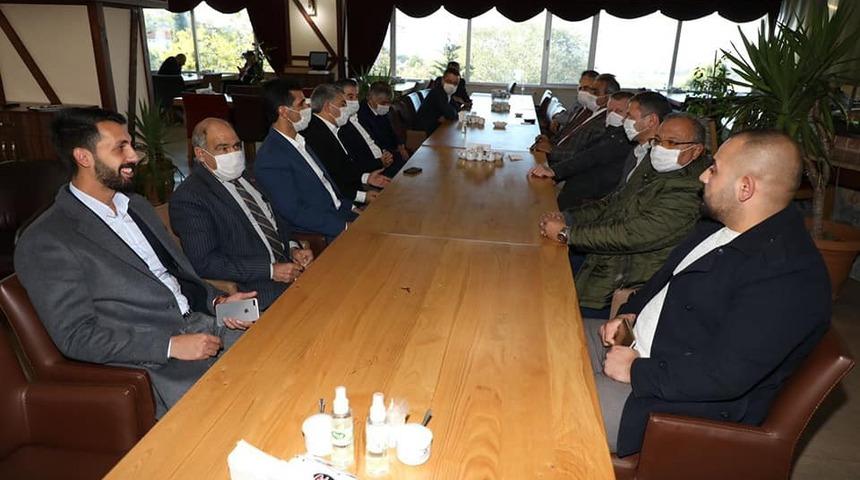 Başkan Şayir, muhtarlarla bir araya geldi