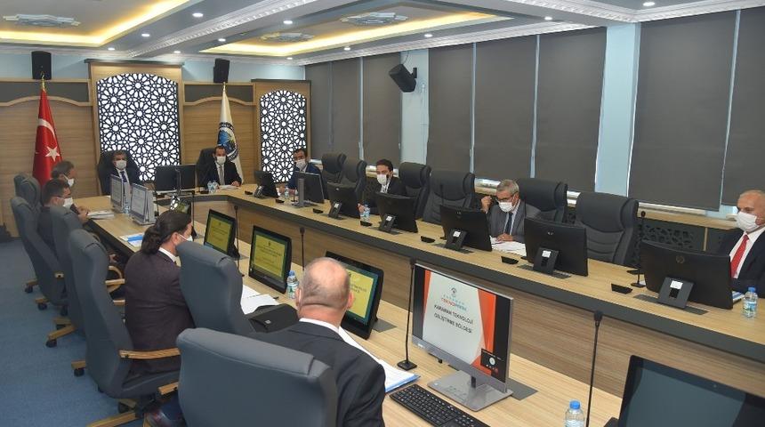 KM&Uuml;&rsquo;de Teknopark y&ouml;netim kurulu toplantısı yapıldı